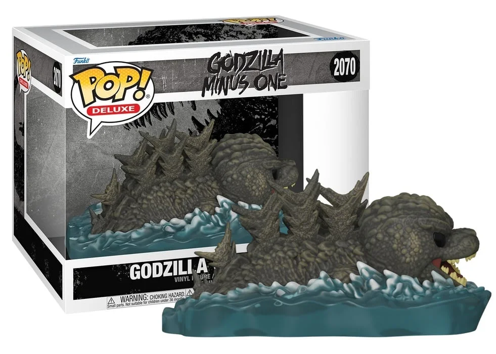 Godzilla POP! Deluxe Vinyl Figure Godzilla (Swimming) 9 cm